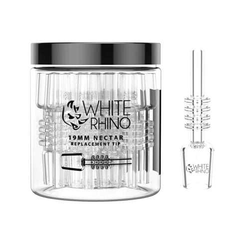 WHITE RHINO 19MM NECTAR REPLACEMENT TIPS 30CT