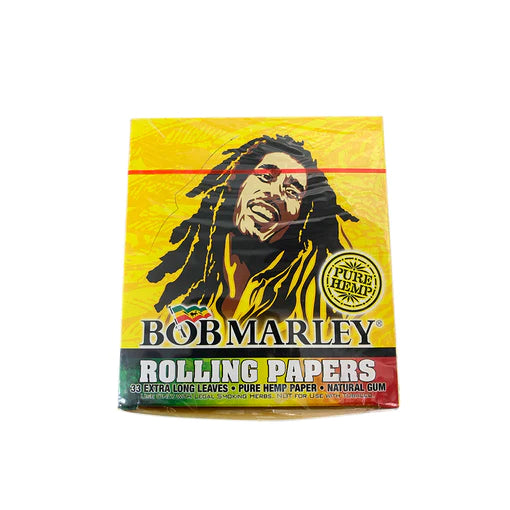 BOB MARLEY KING SIZE PURE HEMP PAPERS - 50CT BOX
