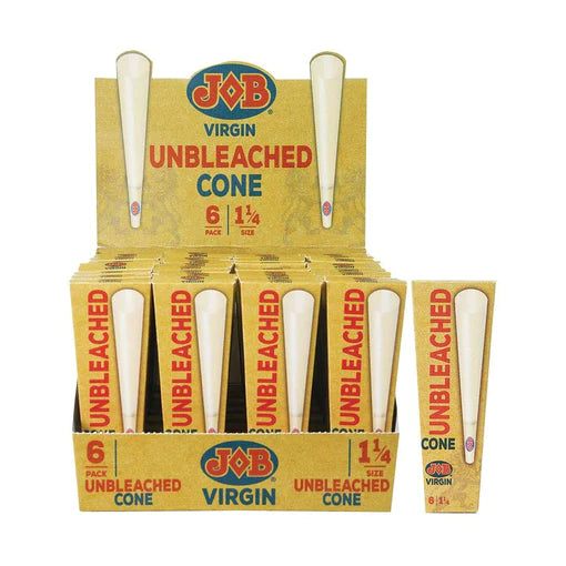 JOB VIRGIN 1 1/4 CONE - 32CT DISPLAY BOX