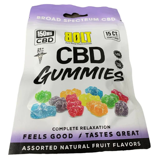 BOLT CBD GUMMIES 150MG