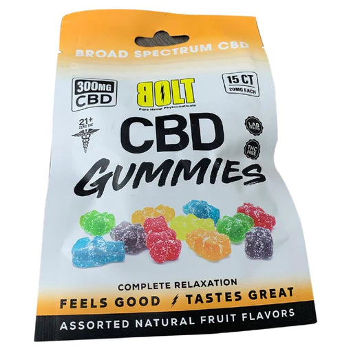 BOLT CBD GUMMIES 300MG
