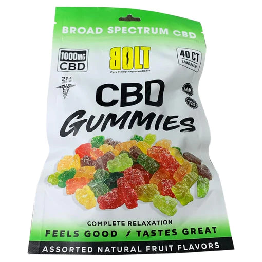 BOLT CBD GUMMIES 1000MG