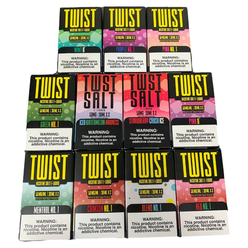 TWIST SALT NIC E-LIQUID 50MG 2PK (30MLX2)