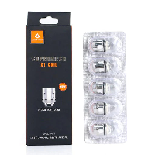 GEEKVAPE SUPER MESH X1 0.2OHM (5PC/PK)