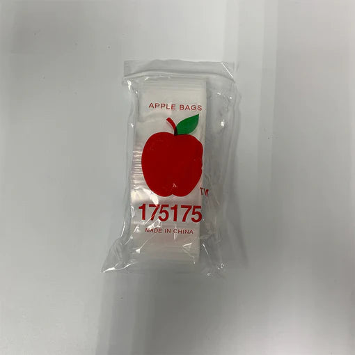 APPLE BAGGIES 175X175 - 1000CT PACK