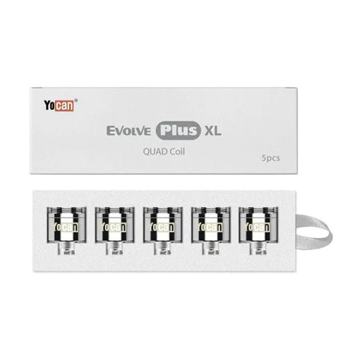 YOCAN EVOLVE PLUS XL QUAD COIL - 5 PACK