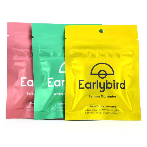 EARLYBIRD FULL SPECTRUM CBD GUMMIES 4PK