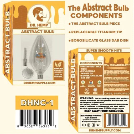 DR. HEMP ABSTRACT BULB NECTAR COLLECTOR