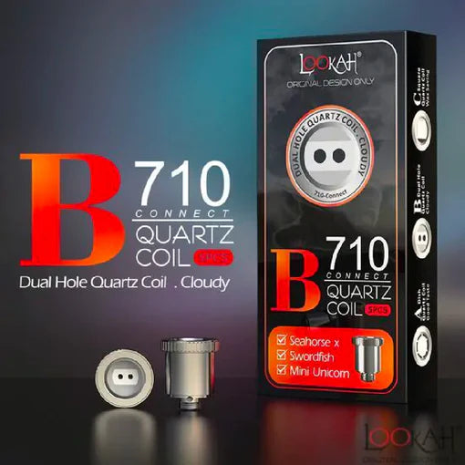 LOOKAH B-710 DUAL HOLE QUARTZ COIL