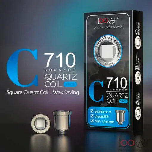 LOOKAH C-710 SQUARE QUARTZ COIL