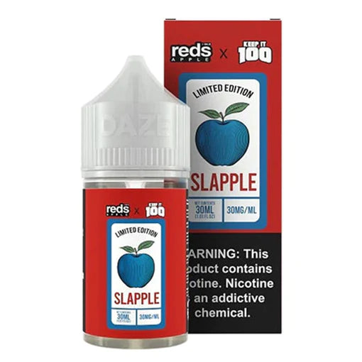 7DAZE X KEEP IT 100 - SLAPPLE SALT NIC 50MG (30ML)