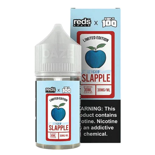 7DAZE X KEEP IT 100 - SLAPPLE ICED 30MG (30ML)