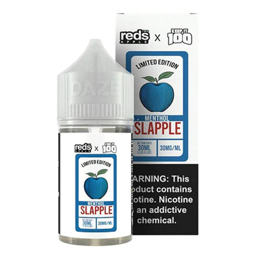 7DAZE X KEEP IT 100 - SLAPPLE MENTHOL 50MG (30ML)