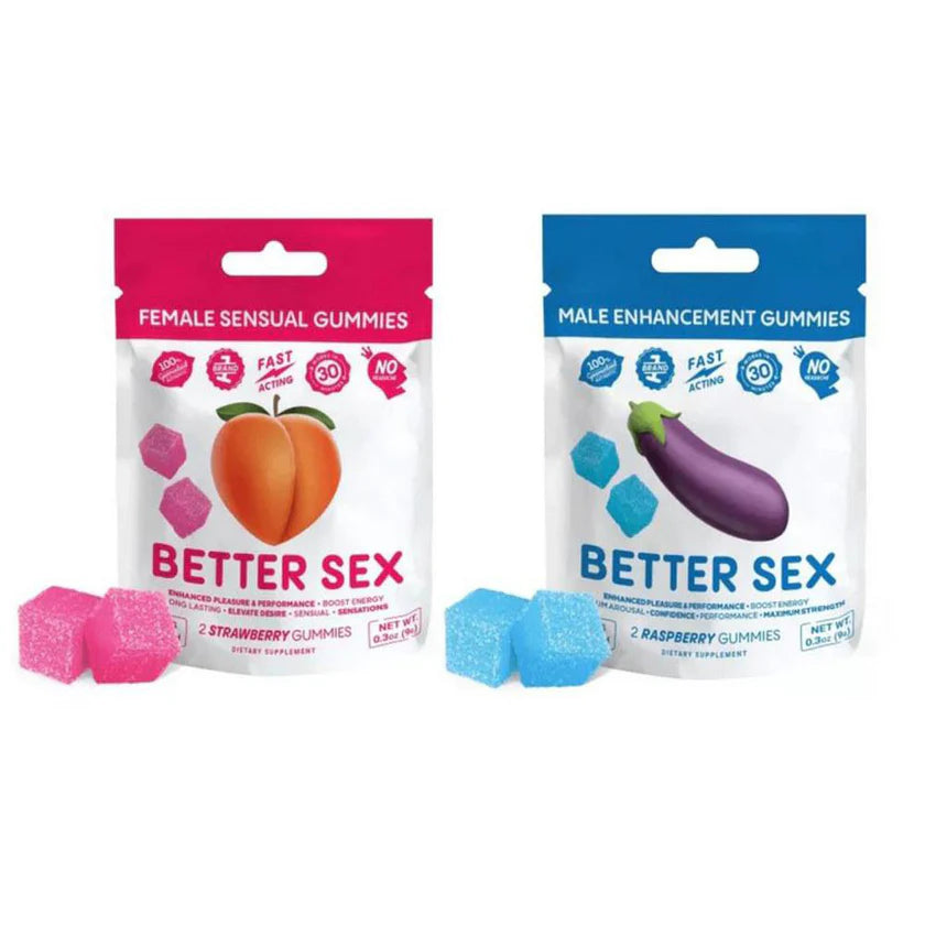 BETTER SEX MEN'S GUMMIES - 12CT BOX