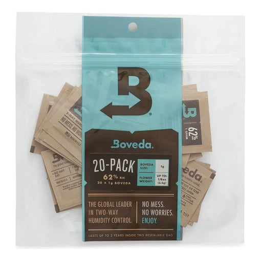 BOVEDA 62% RH (SIZE 1) - 20PK