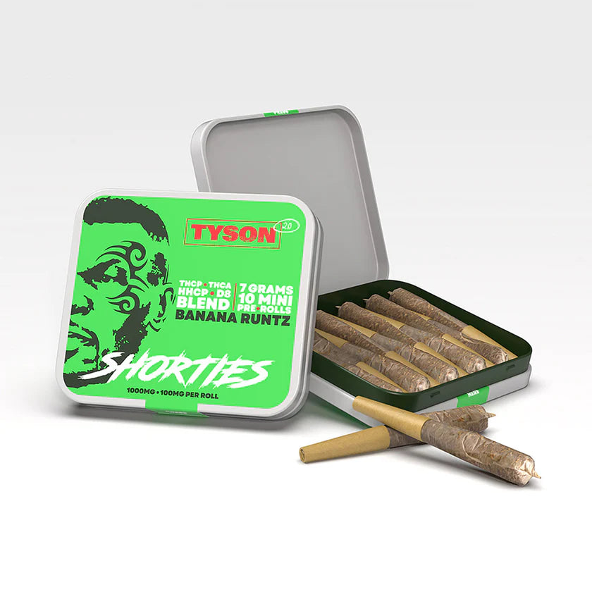 TYSON SHORTIES D8 PRE-ROLLS