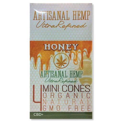 ARTISANL HEMP MINI CONES 4PK - 15CT