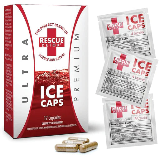 RESCUE DETOX ICE CAPS 12CT