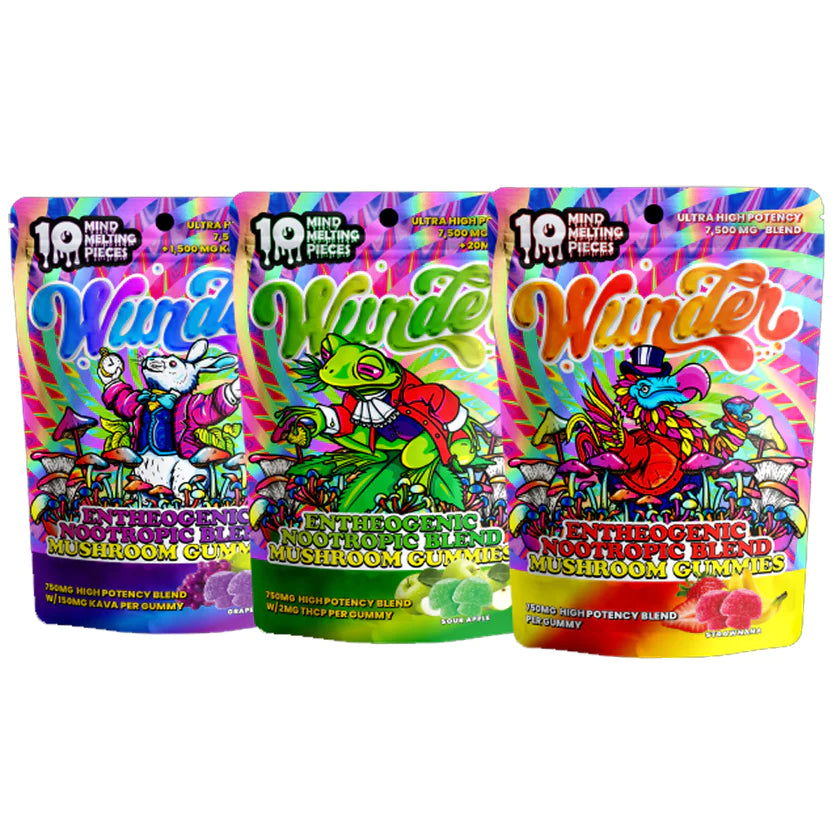 WUNDER 750MG MUSHROOM GUMMIES