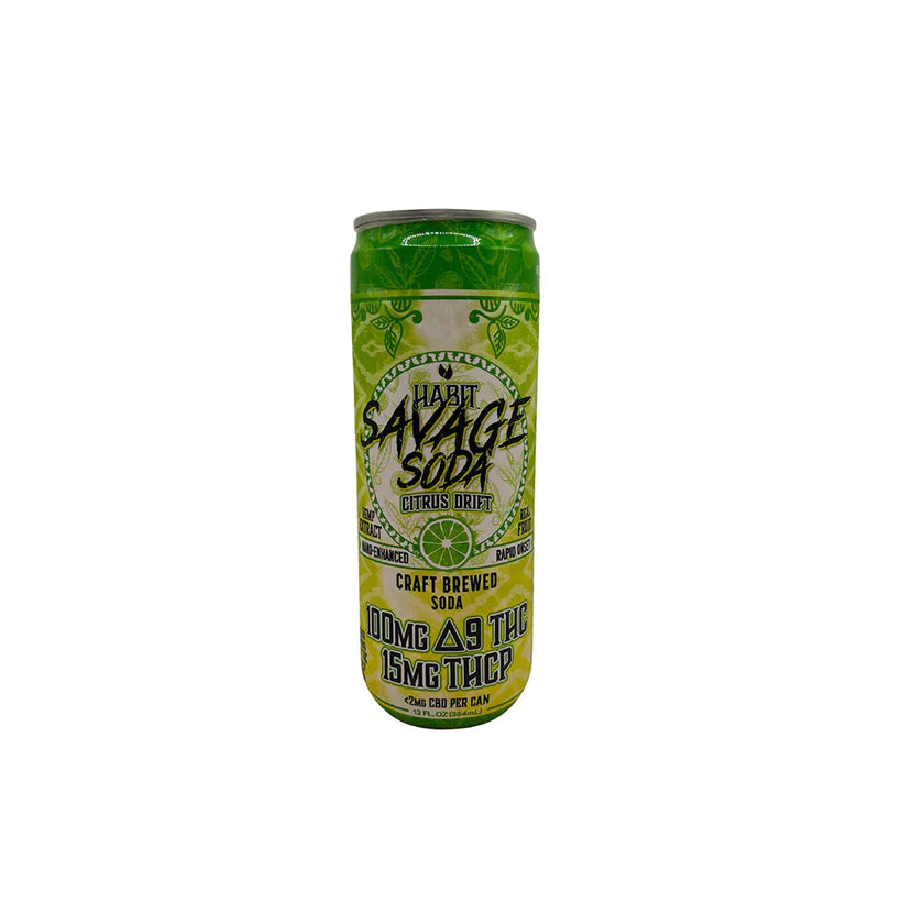 HABIT SAVAGE SODA 100MG D9 15MG THCP 12CT