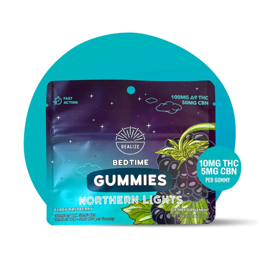 REALIZE BEDTIME 100MG D9/ 50MG CBN GUMMIES 10CT