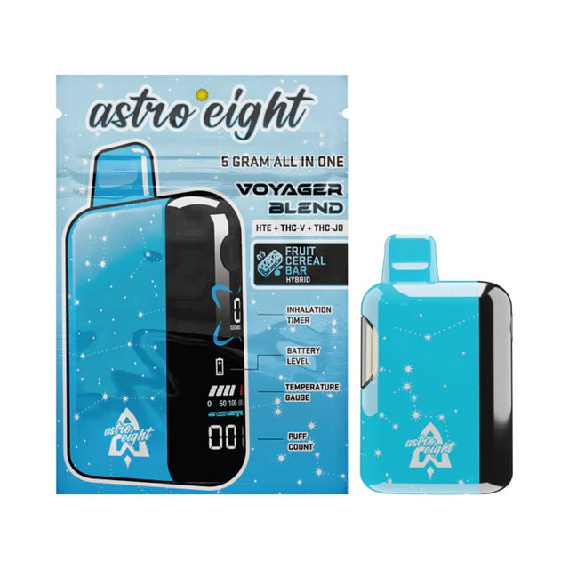 ASTRO 8 VOYAGER BLEND 5G HEMP DISPOSABLE 5CT