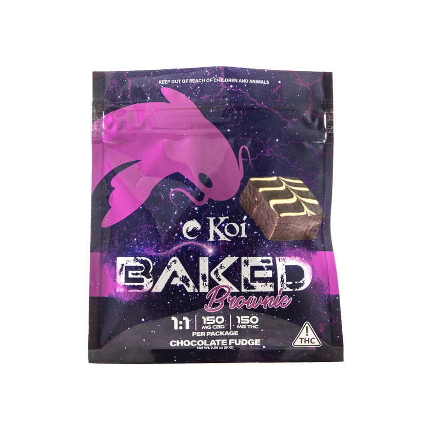 KOI BAKED BROWNIE CHOCOLATE FUDGE