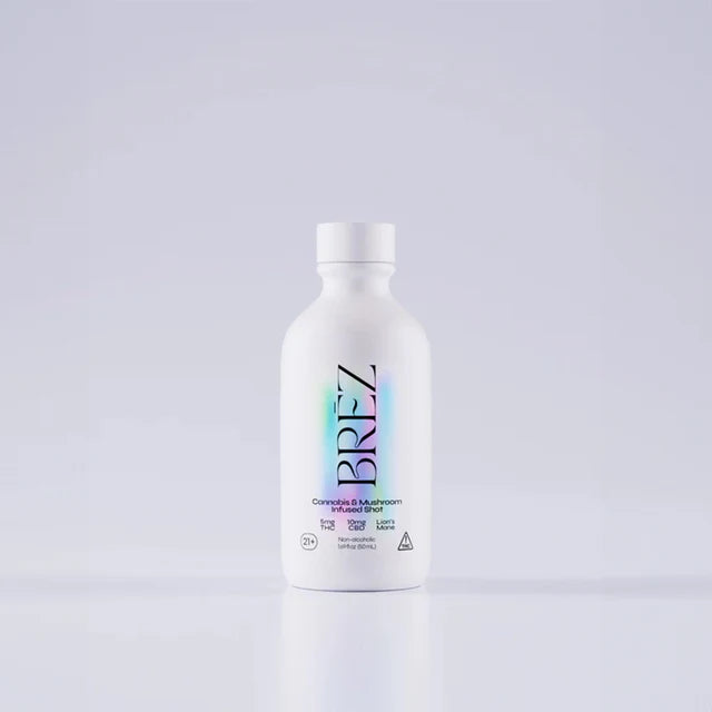 BREZ CANNABIS & MUSHROOM INFUSED SHOTS 12PK