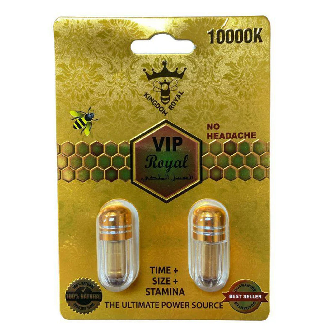 VIP ROYAL HONEY 10000K CAPSULES 2CT 24PK