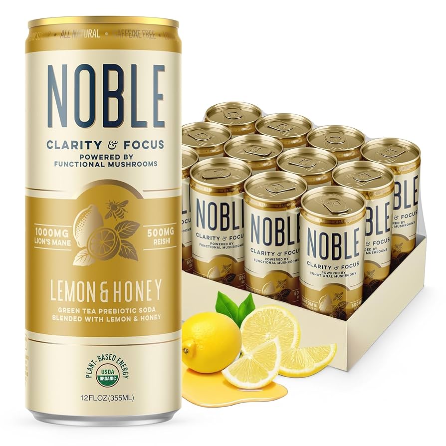 NOBLE 12OZ MUSHROOM DRINK 4PK