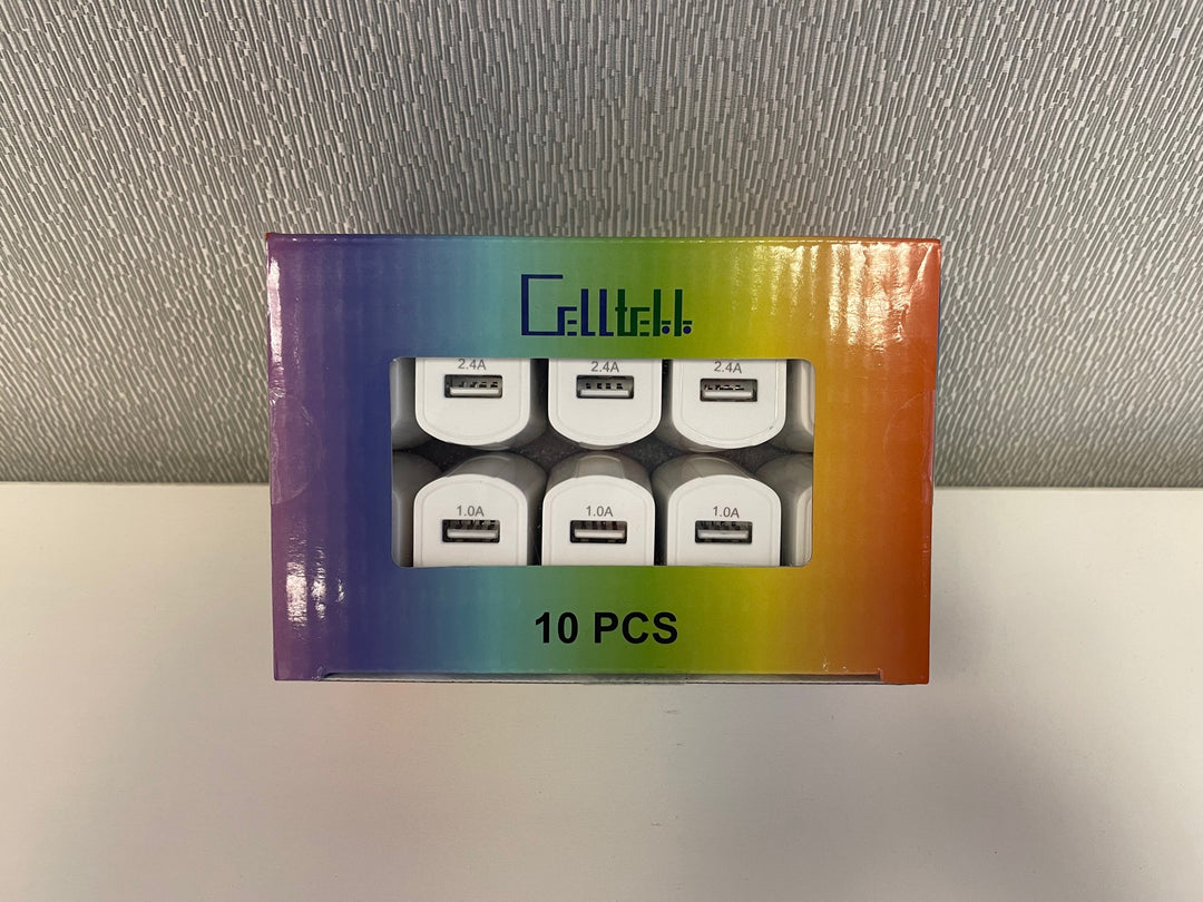 CELLTEKK SQUARE DUAL HOME USB C + USB