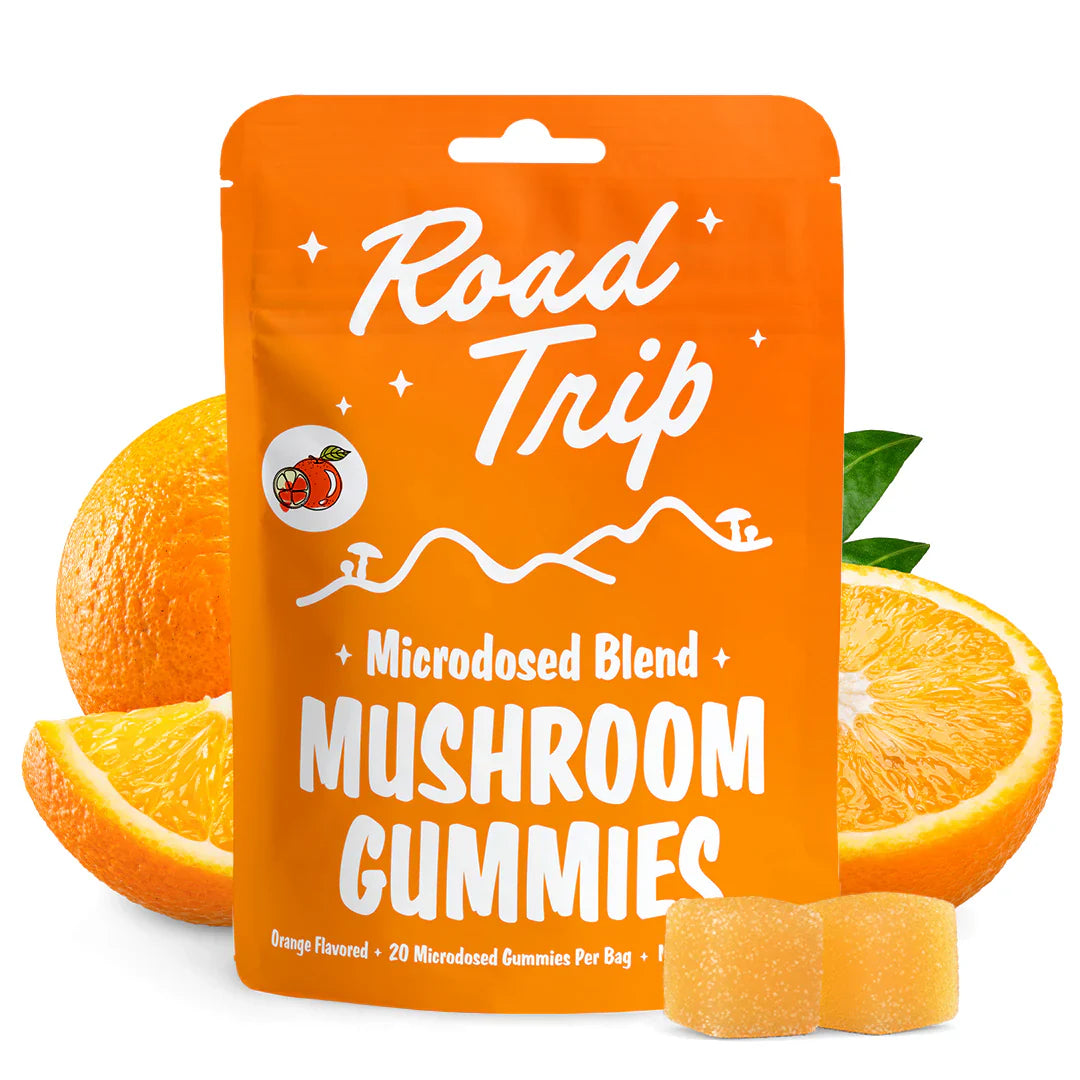 ROAD TRIP MICRODOSED BLEND MUSHROOM GUMMIES