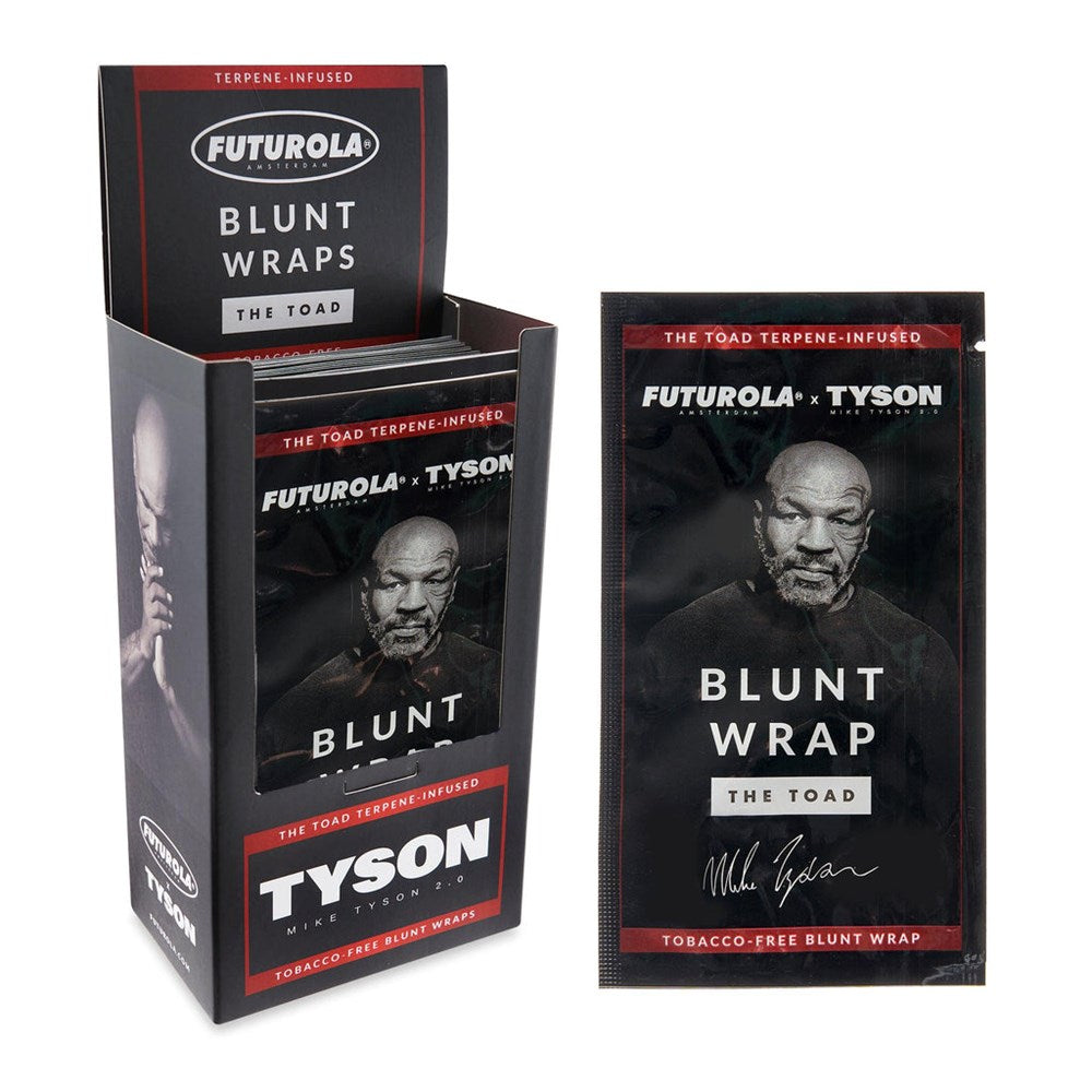 Futurola x Tyson 2.0 Terpene-Infused Blunt Wrap, 25CT