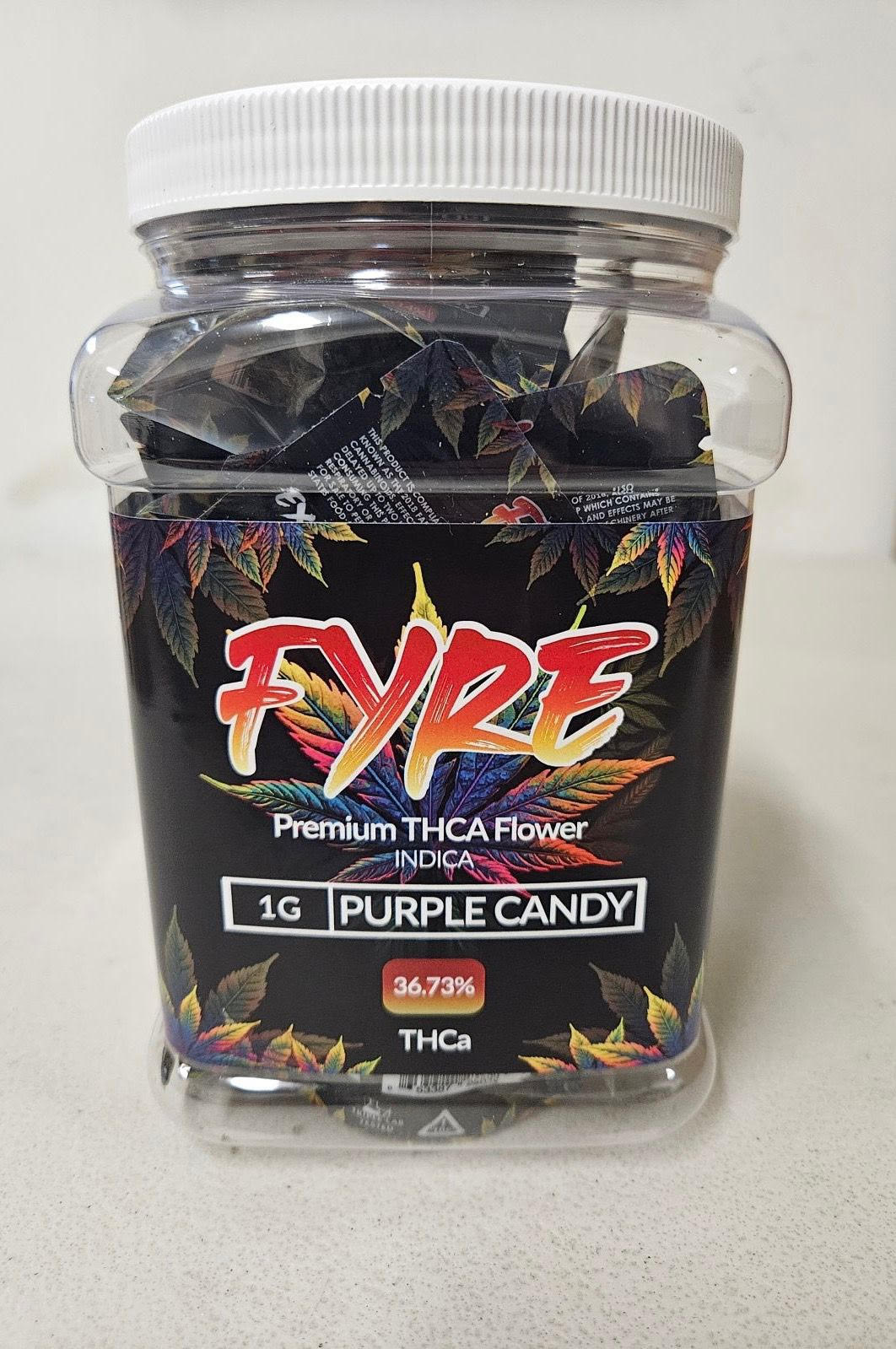 FYRE 1 GRAM JAR 28CT