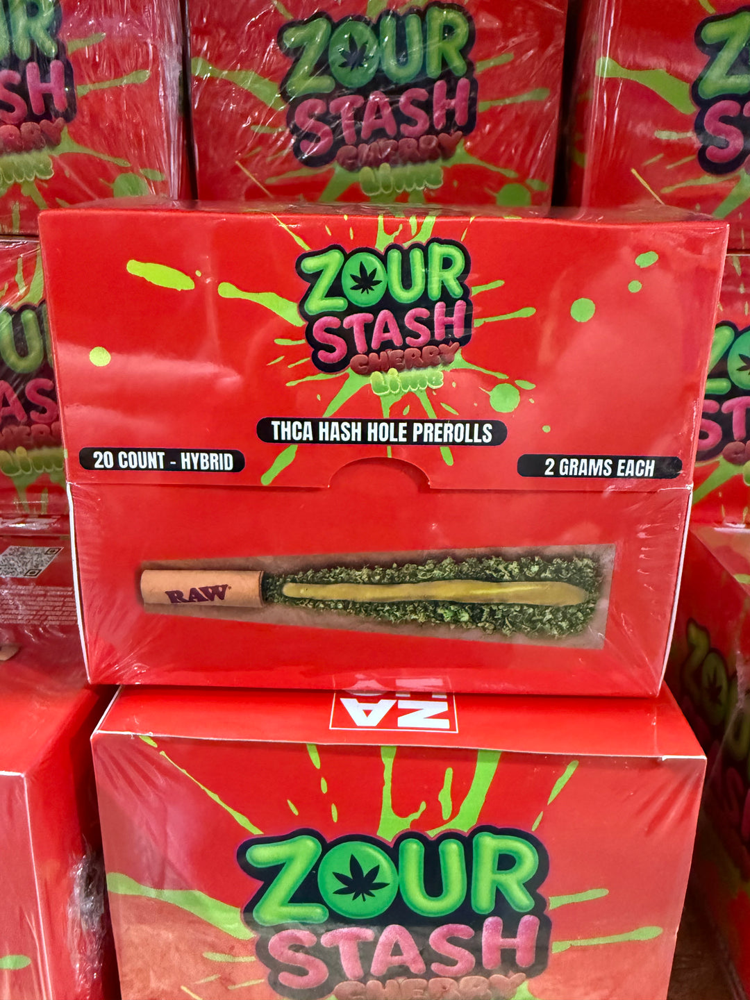 ZOUR STASH 2G HASH HOLES 20CT