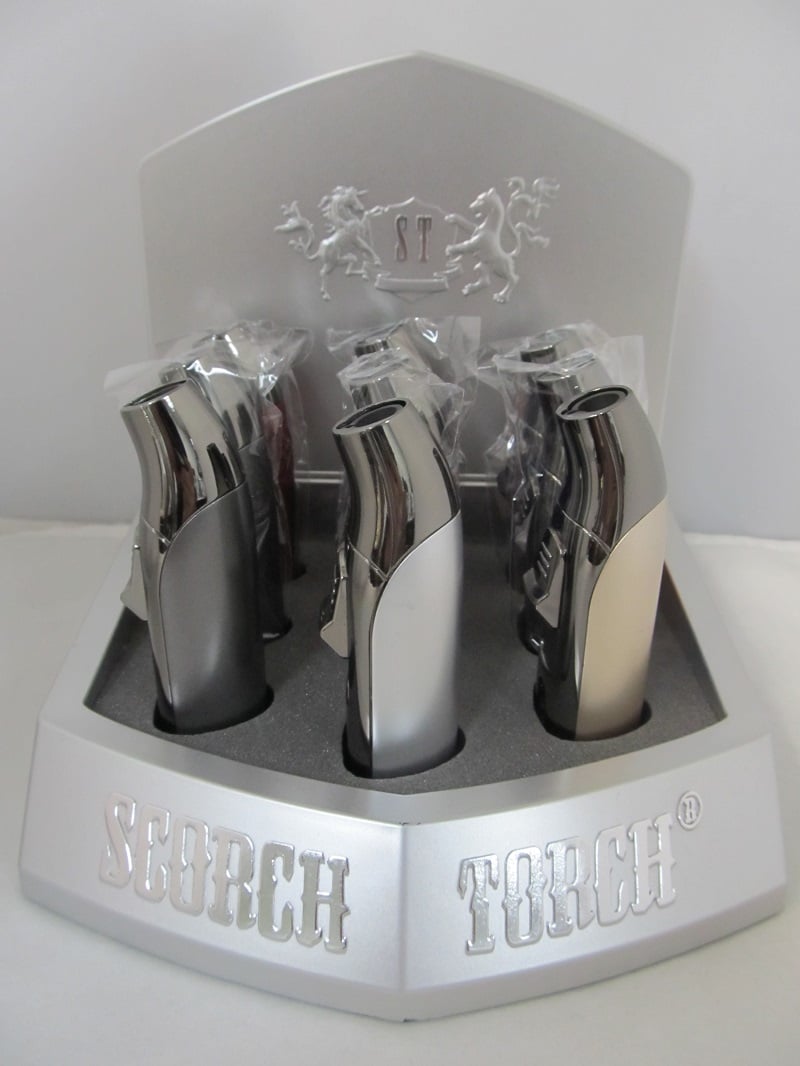 SCORCH TORCH LIGHTER W/ CIGAR PUNCH