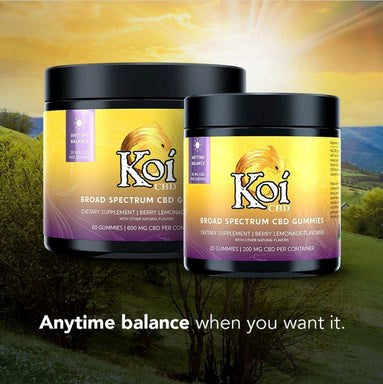 Koi Anytime Balance Broad Spectrum CBD Gummies