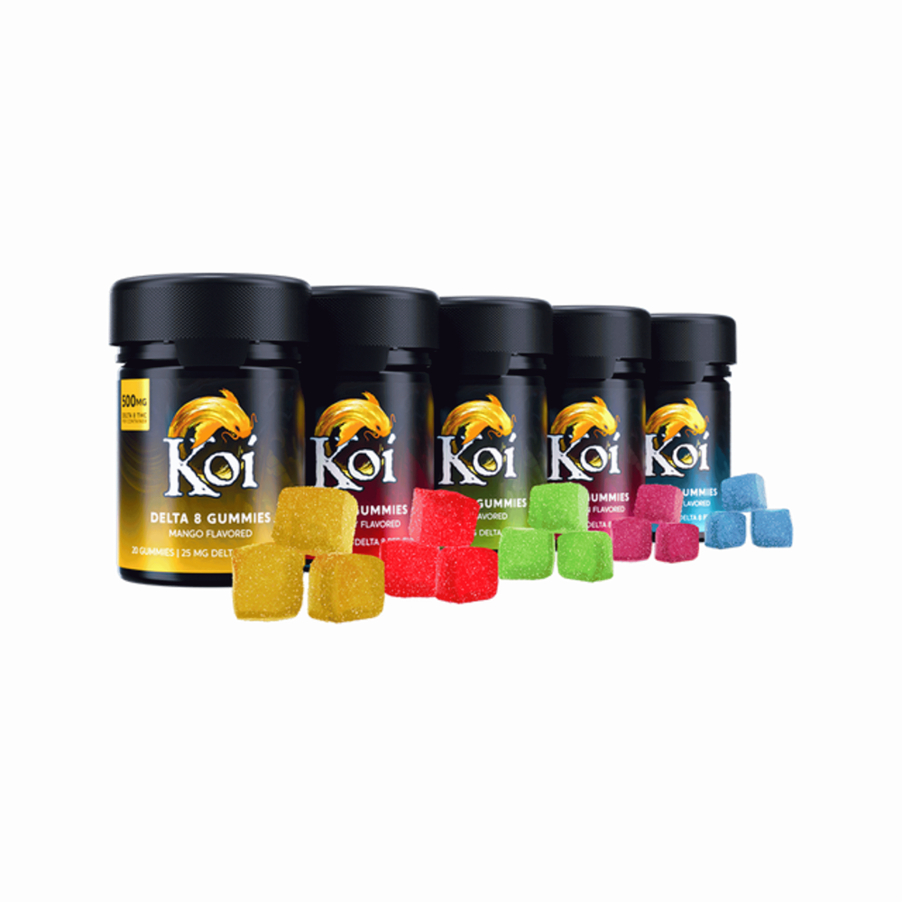 Koi D8 Gummies, 500mg 20CT
