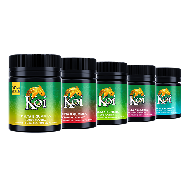 Koi D9 Gummies, 200mg 20ct