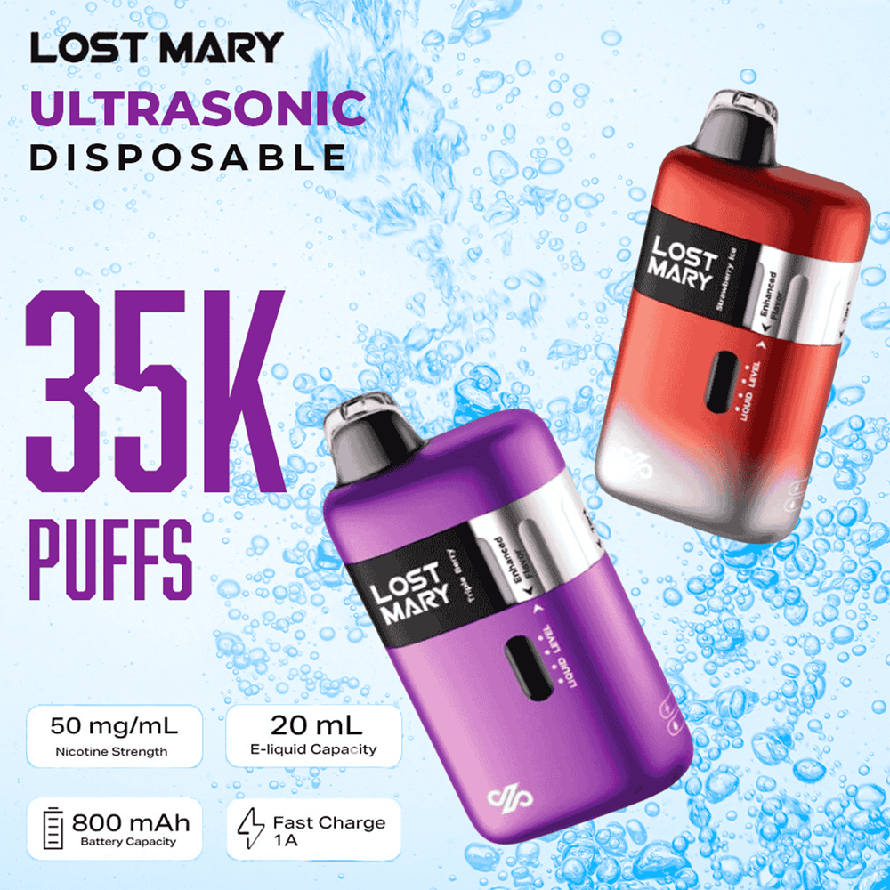 Lost Mary Ultrasonic 35K Disposable 5CT