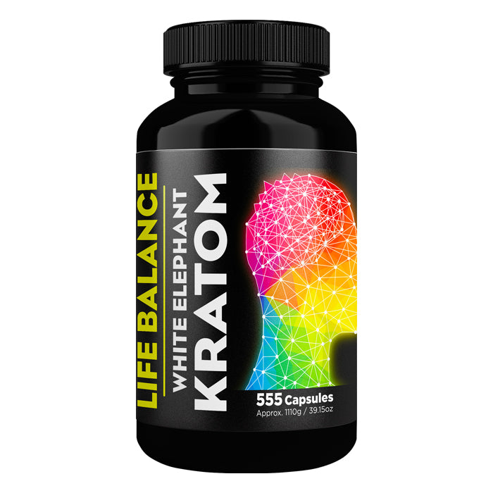 Life Balance Kratom Capsules, 555CT