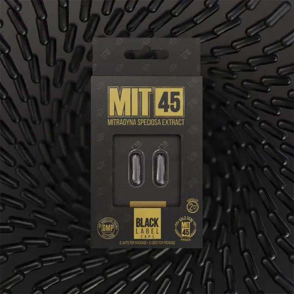 MIT45 Black Label Capsules 12CT