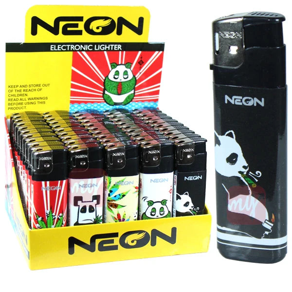 NEON ELECTRONIC LIGHTER 50CT