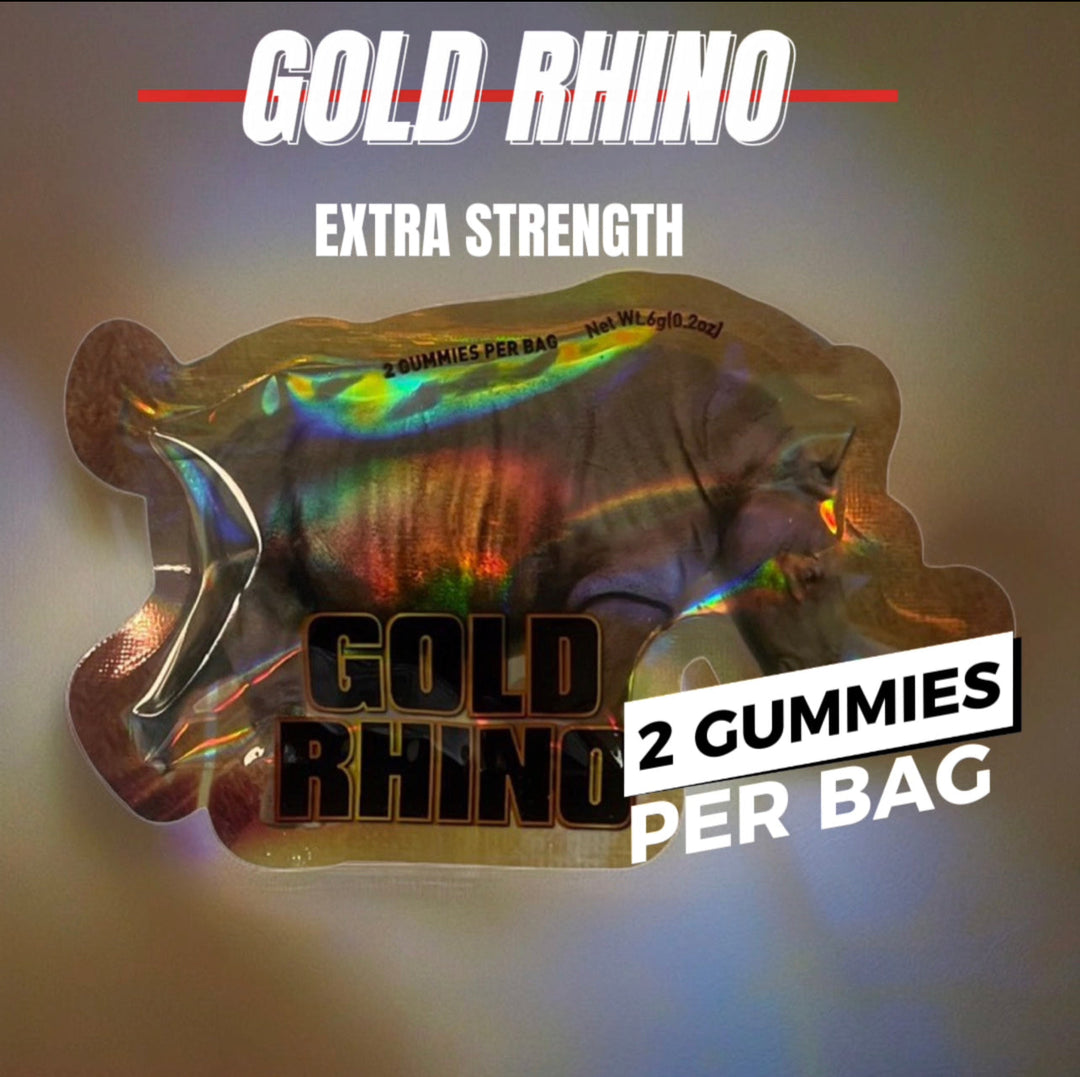 GOLD RHINO GUMMIES 24CT