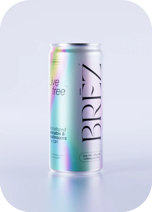 BREZ THC\CBD\LIONSMANE 12OZ 24PK