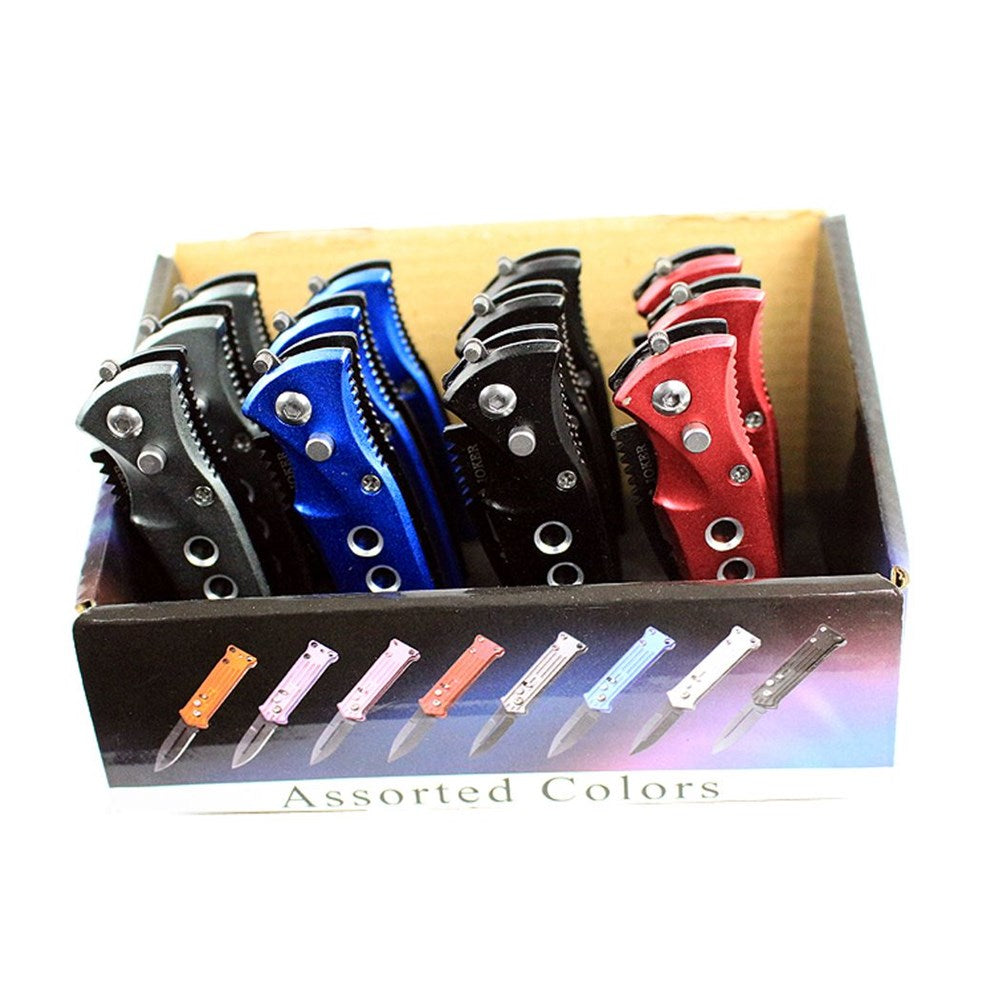 12 Piece Set of 5.25 Mini Folding Knife