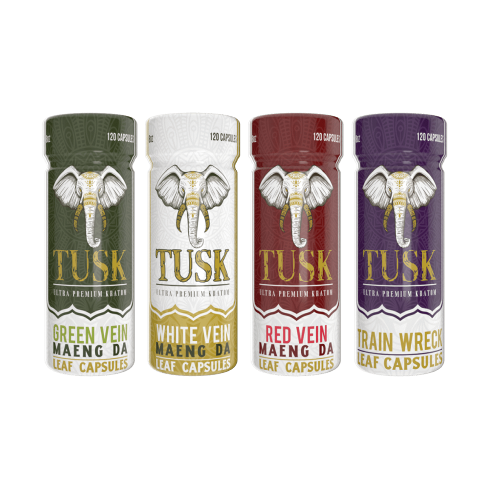 Tusk Kratom Capsules, 120CT