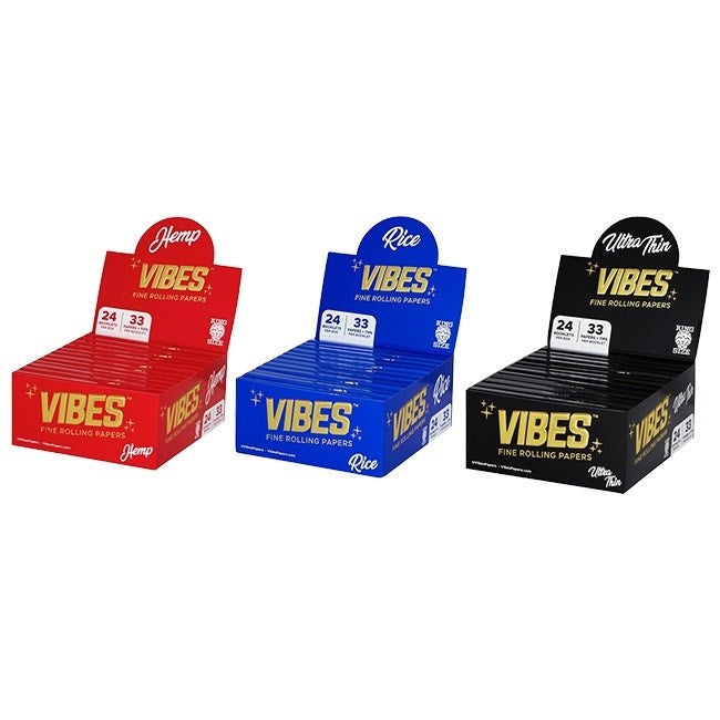 Vibes Rolling Papers with Tips