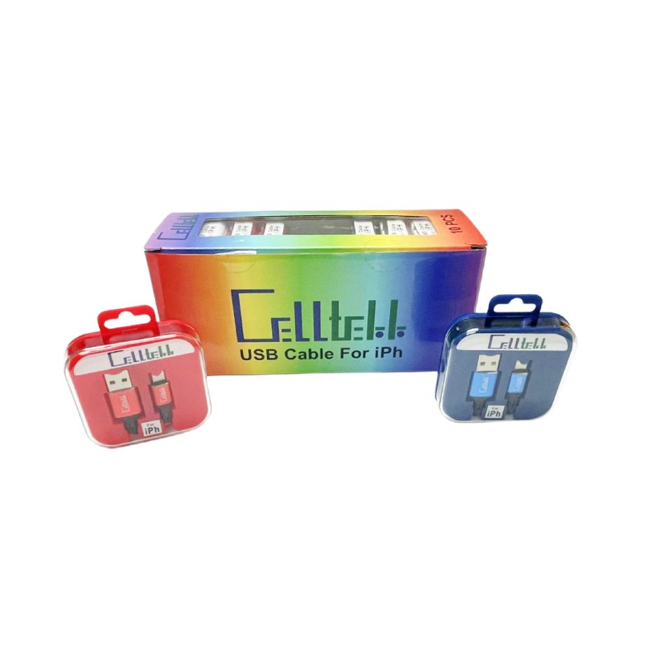 CELLTEKK TUBE USB IPHONE 10CT