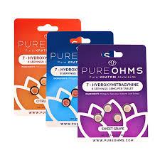 PURE OHMS KRATOM PURPLE 10CT 4PK PURPLE BX
